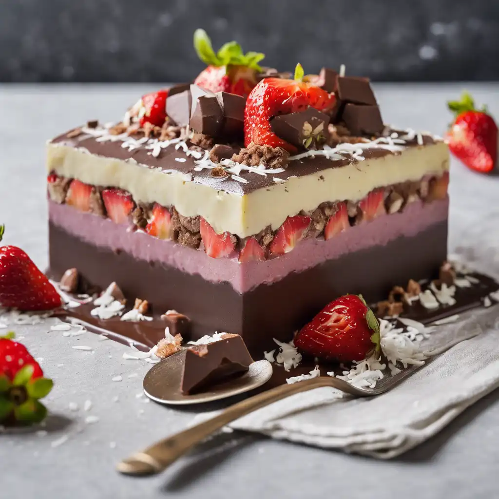 Cocoa Terrine with Fruits