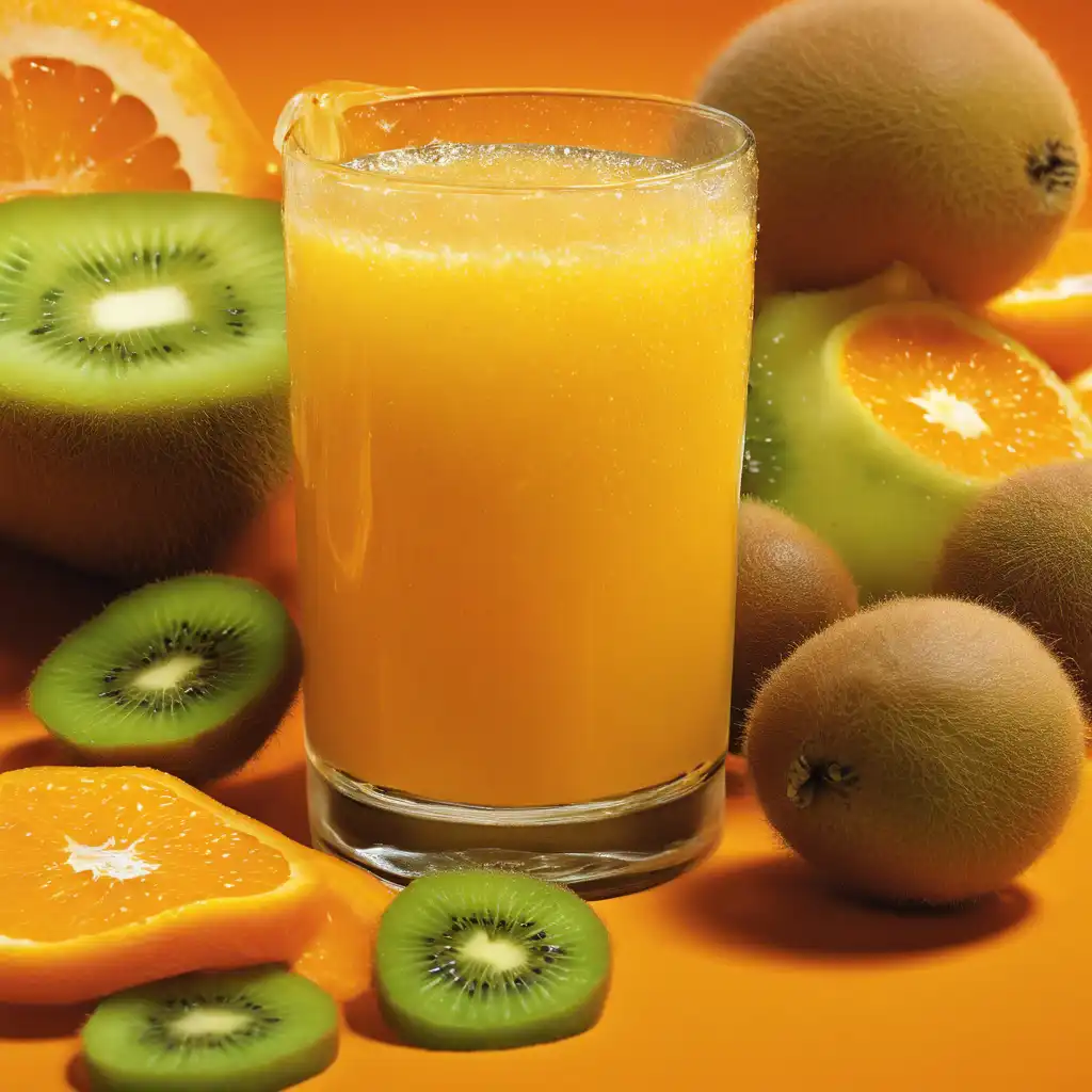 Orange and Kiwi Juice