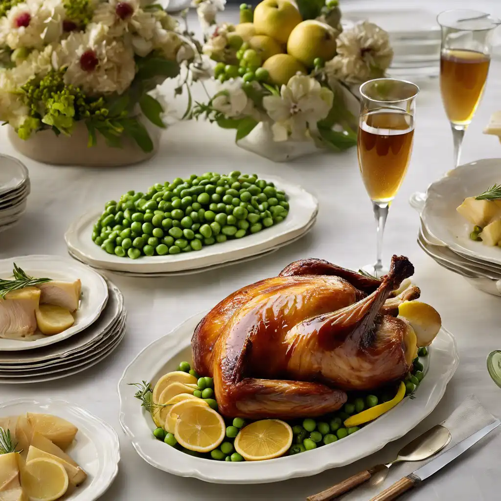 Foto de Roasted Turkey with Honey and Cinnamon Glaze