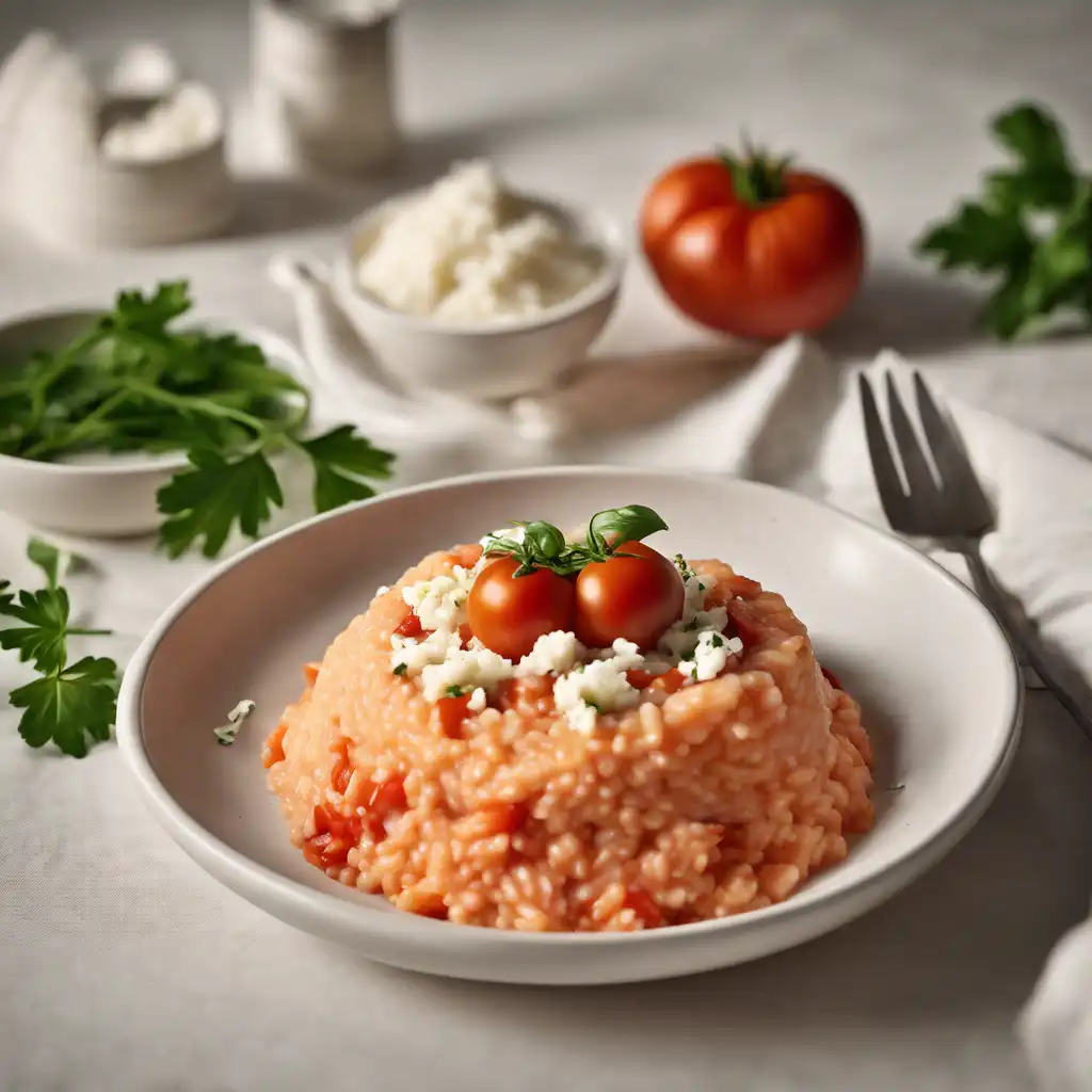 Tomato and Ricotta Risotto