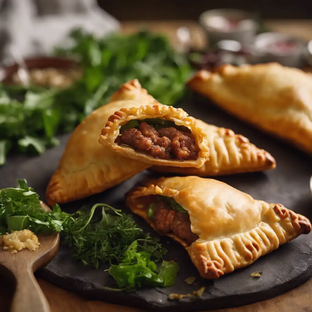 Crispy Sausage Empanada