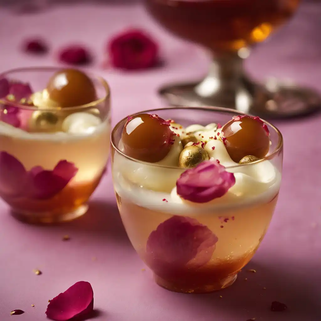 Gulab Jamun (Milk Balls in Rose Syrup)