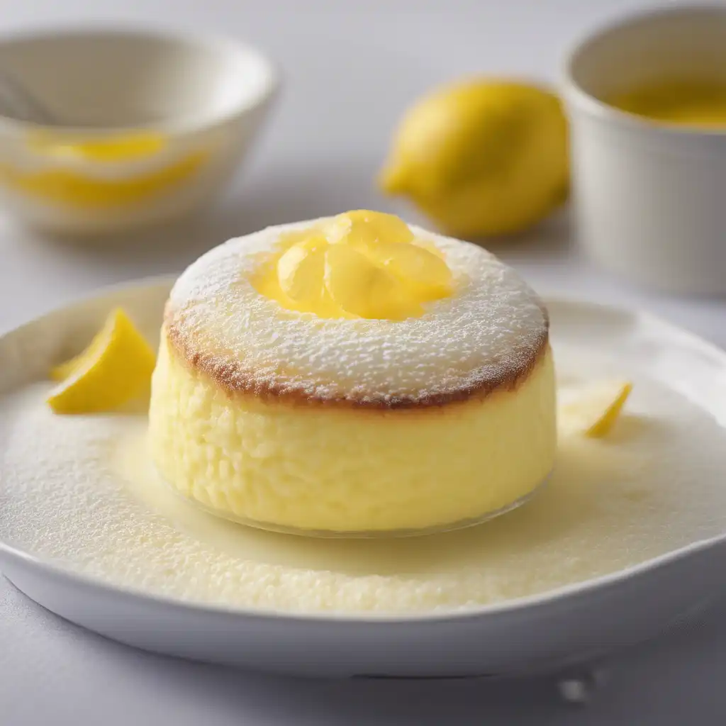 Lemon Soufflé with Tapioca