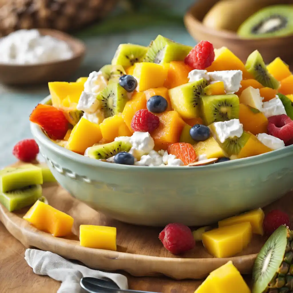 Foto de Salada de frutas pós-treino
