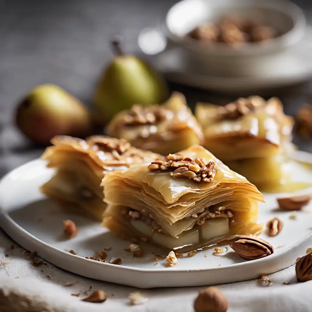 Pear and Nut Baklava