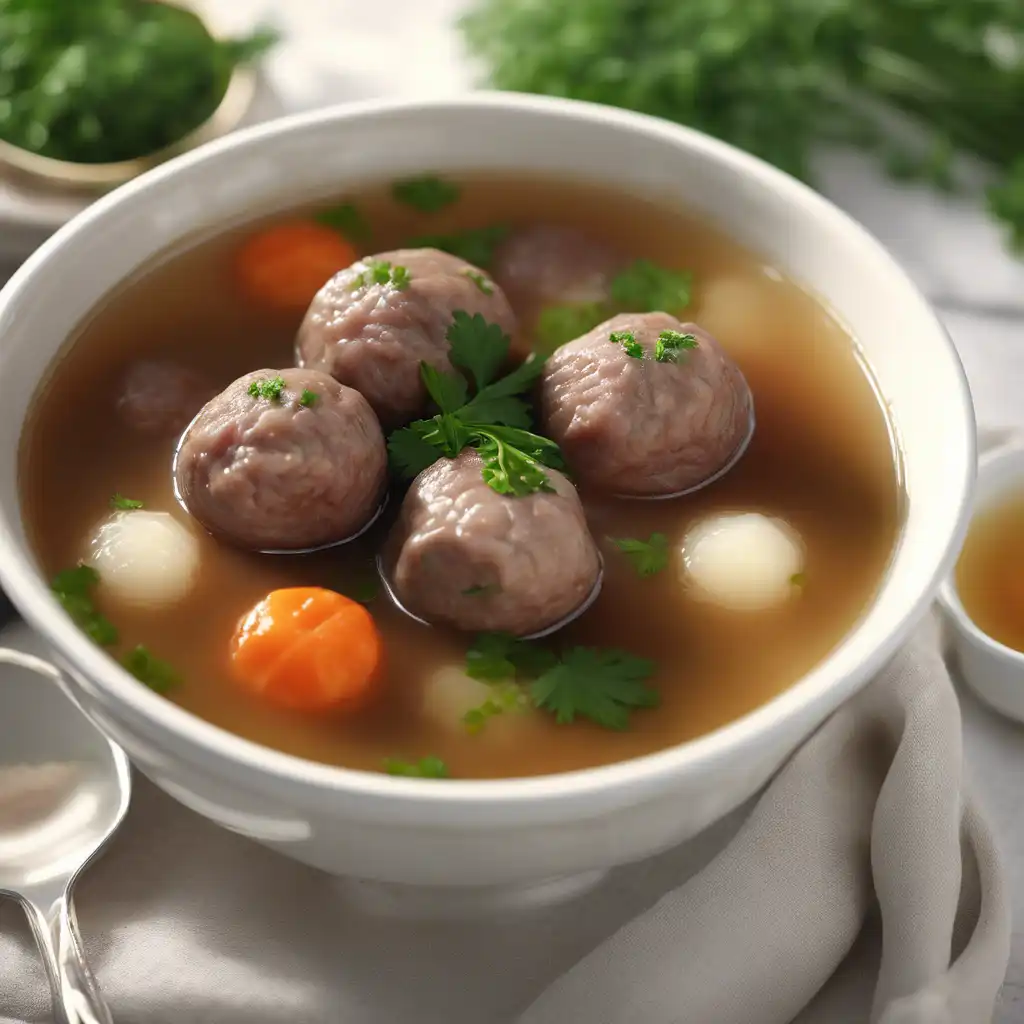 Beef Ball Soup