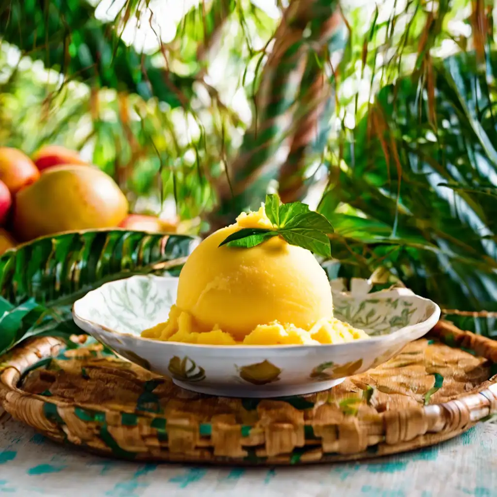 Light Mango Sorbet