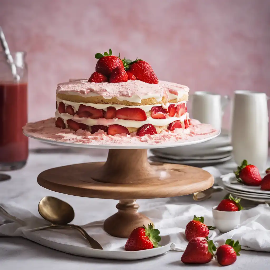 Strawberry Layer Cake Expresso