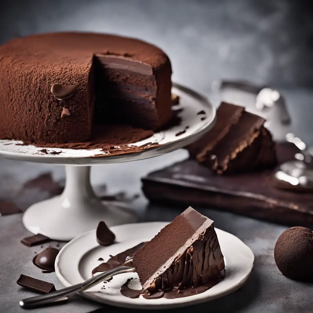 Chocolate Tonne Truffle Cake