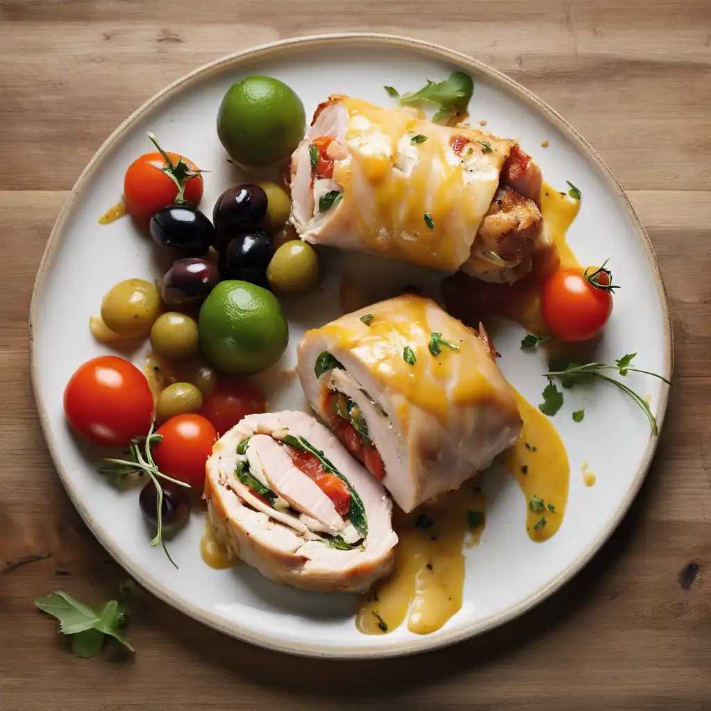 Stuffed Chicken Roll