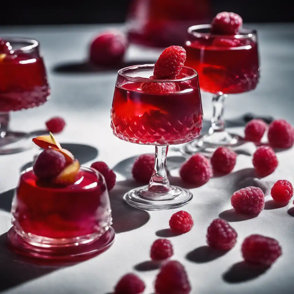 Rum Jelly with Red Fruits