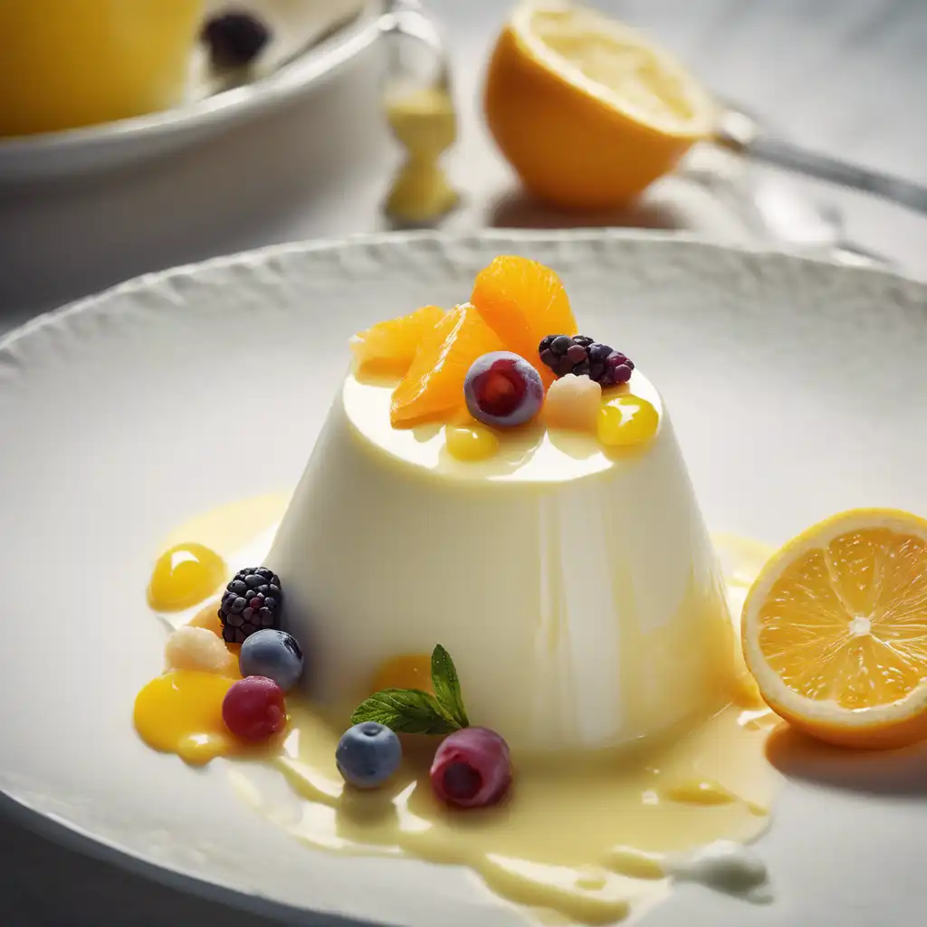 Lemonade Panna Cotta