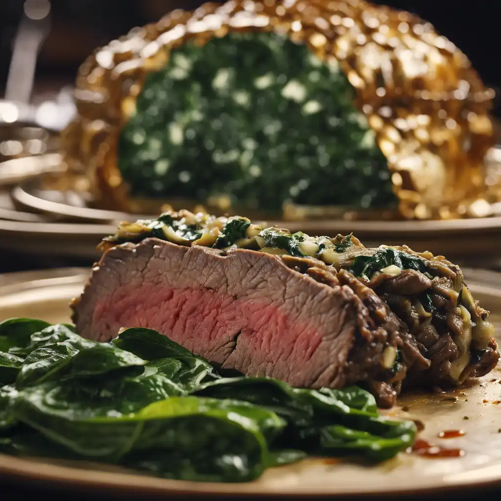 Beef Stuffed with Spinach