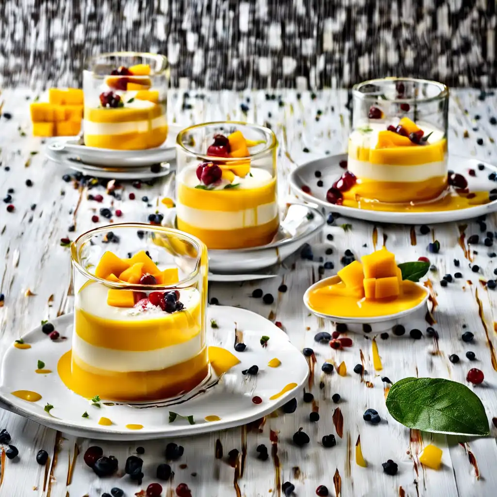 Mango Panna Cotta