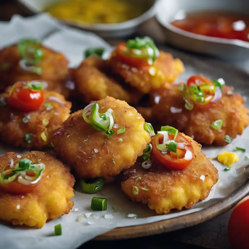 Water Fried Cornmeal Fritters