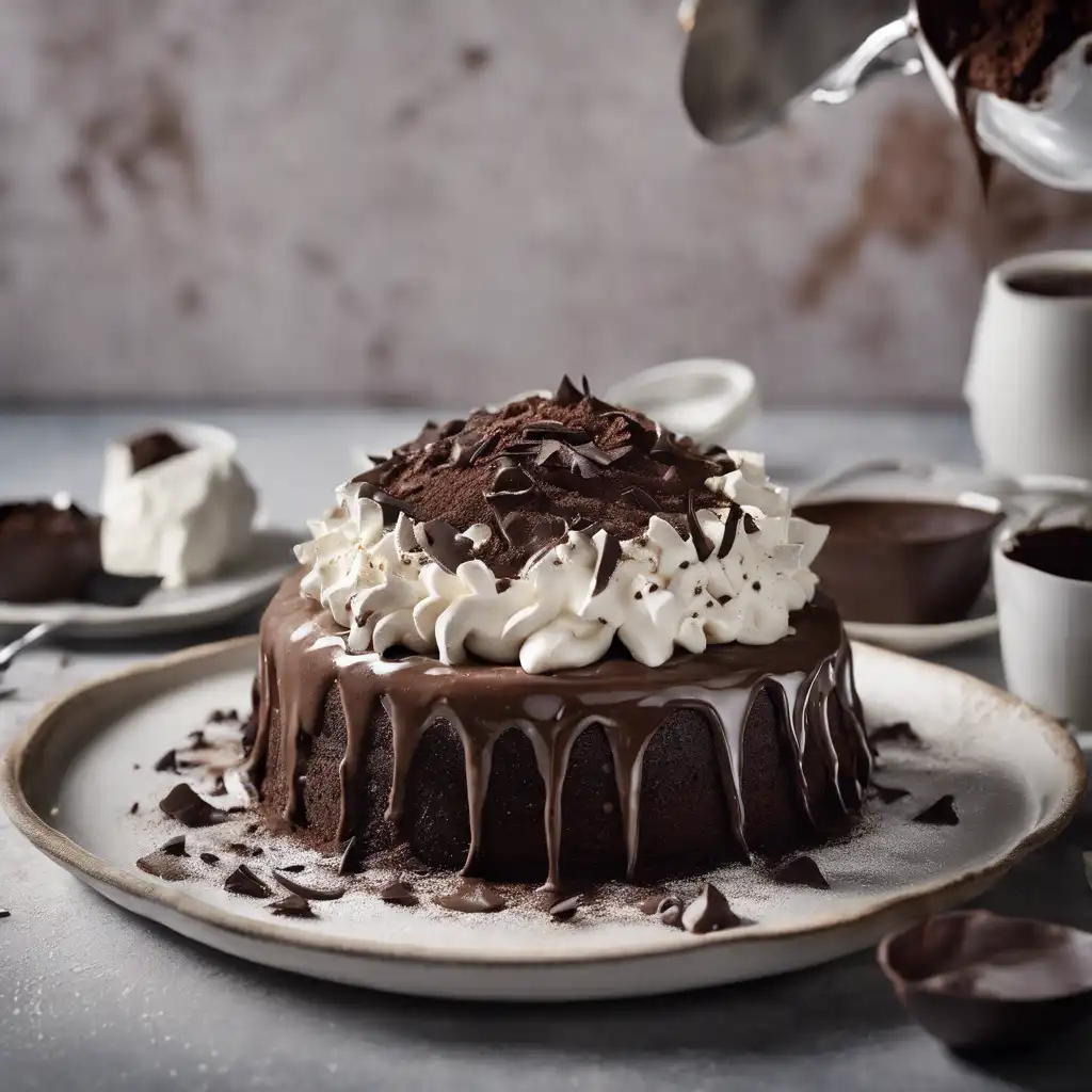 Frozen Chocolate Pudding Cake