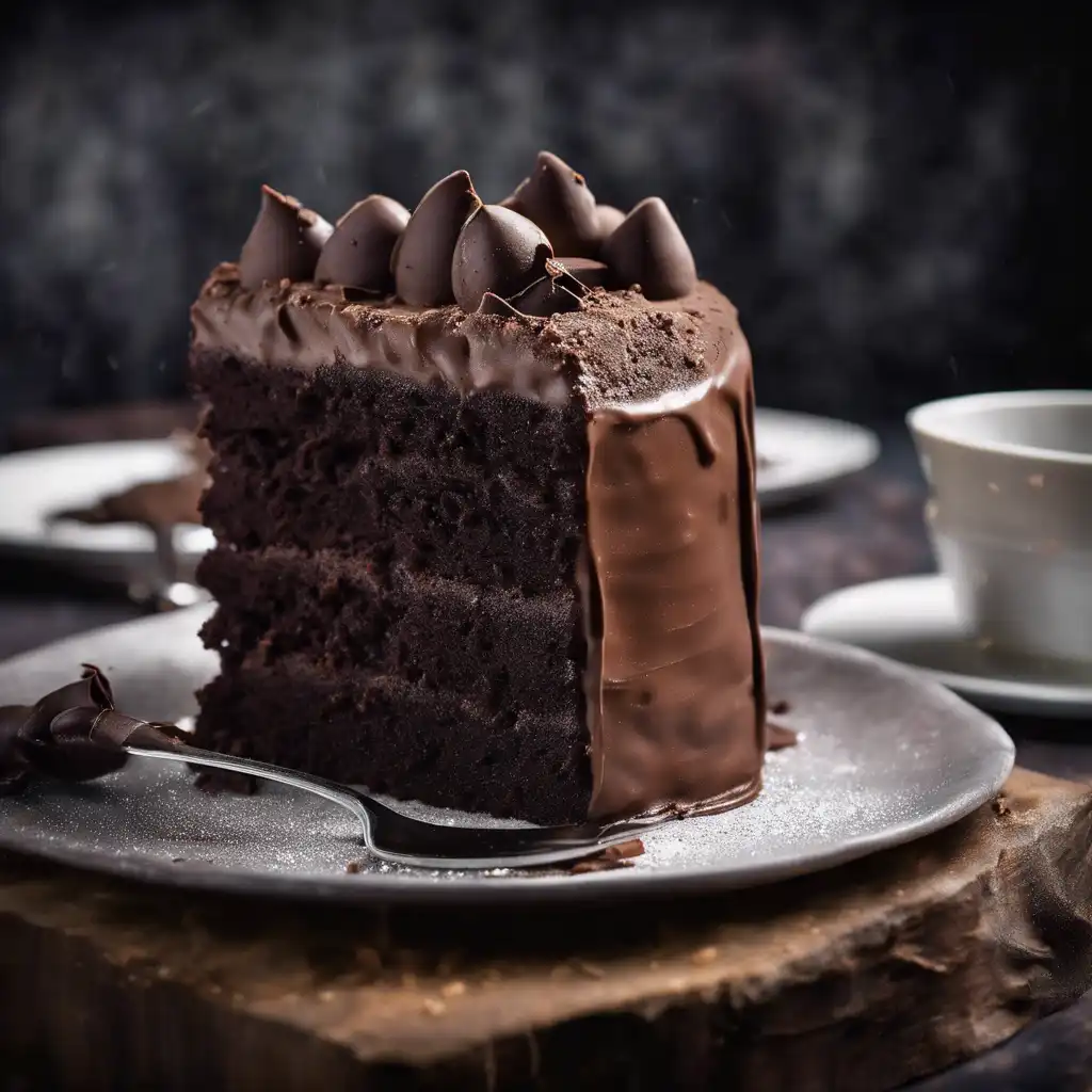 Chocolate Cake (Microwave and Whisk)