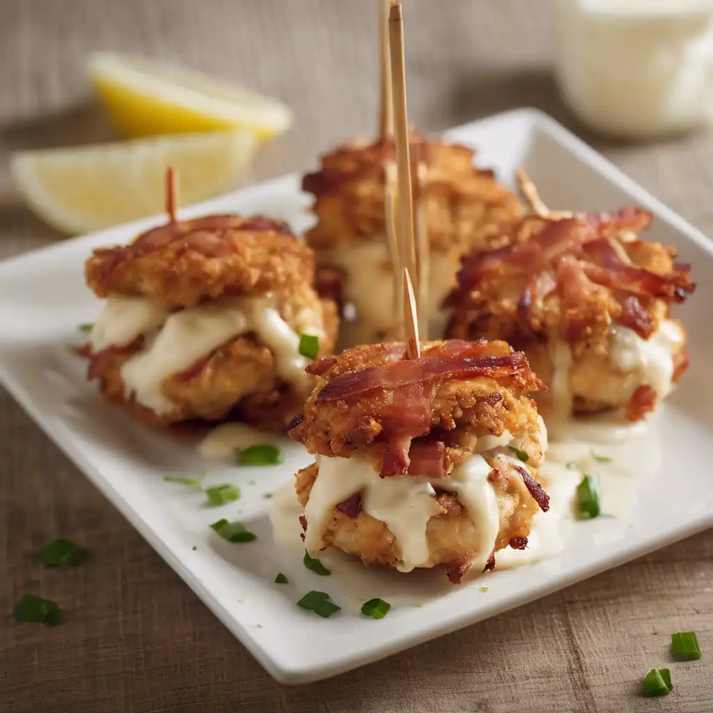 Stuffed Chicken Cakes