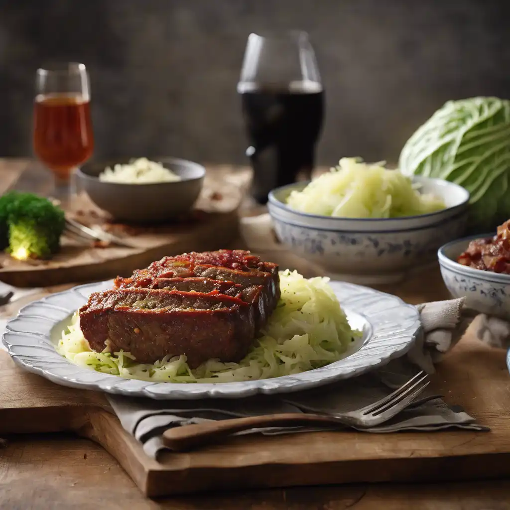 Meatloaf with Cabbage