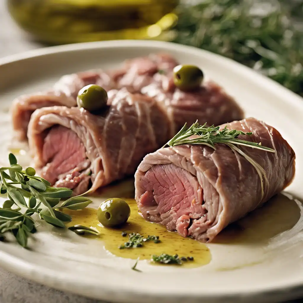 Beef Roll with Olive