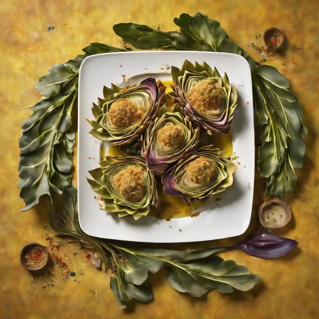 Mediterranean Artichoke with Farofa