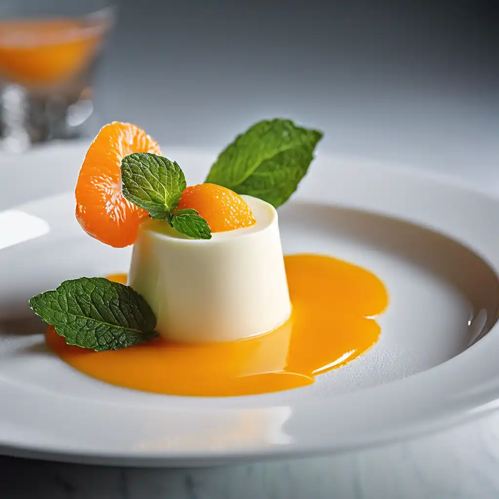 Tangerine Panna Cotta