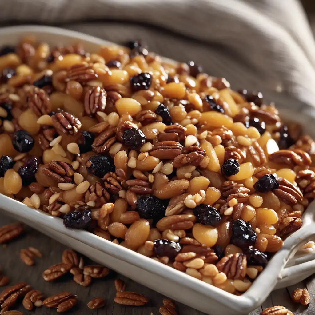 Wheat with Raisins and Pecans