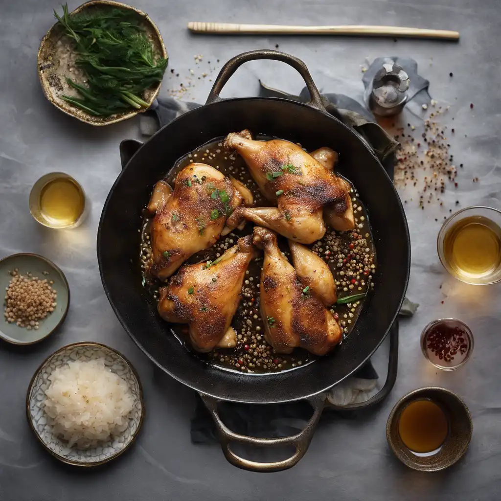 Chicken with Peppercorn and Sesame