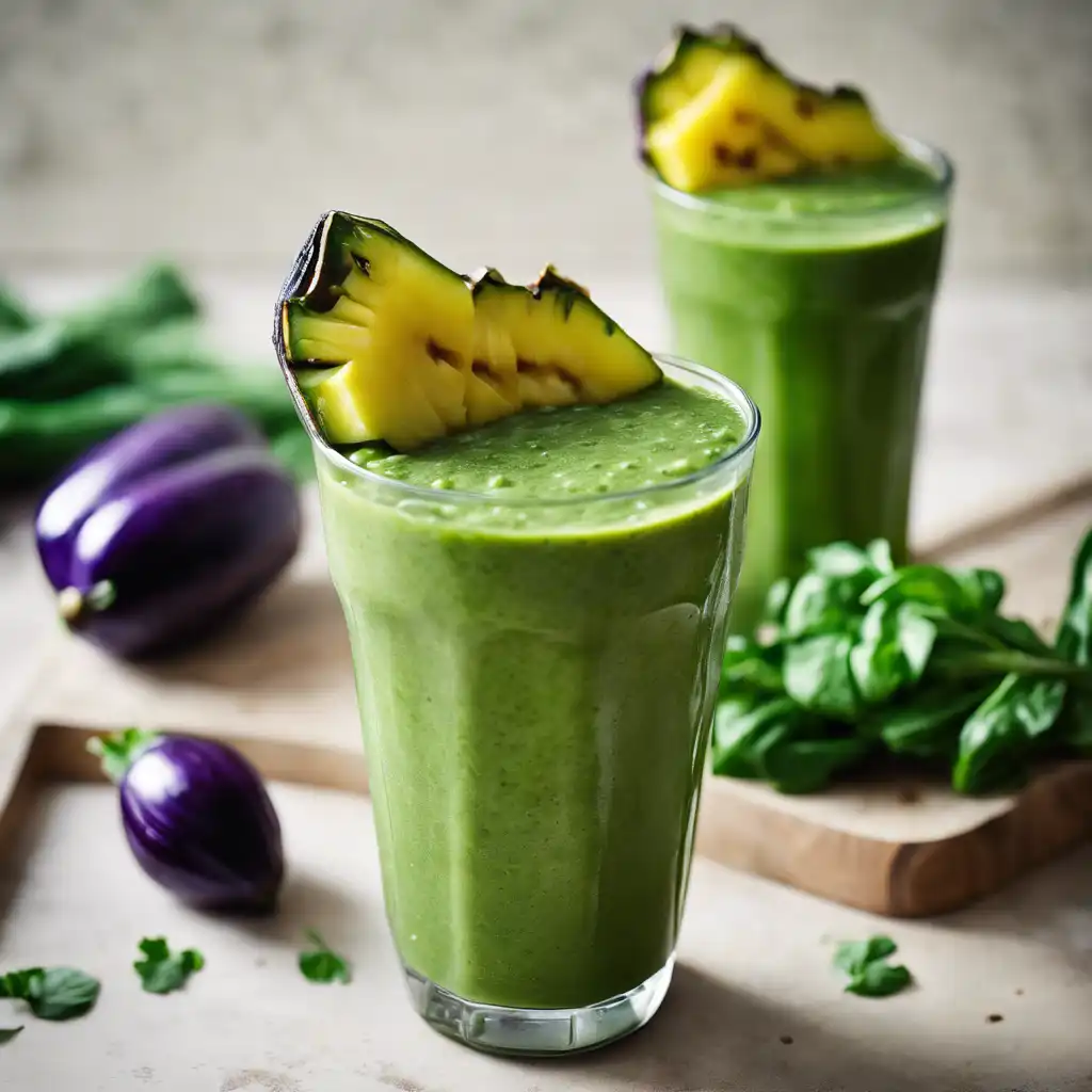 Green Smoothie with Eggplant