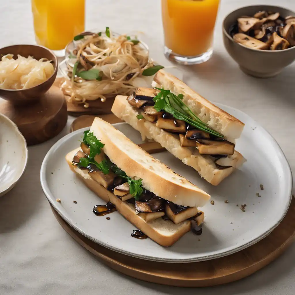 Oriental Tofu Sandwiches