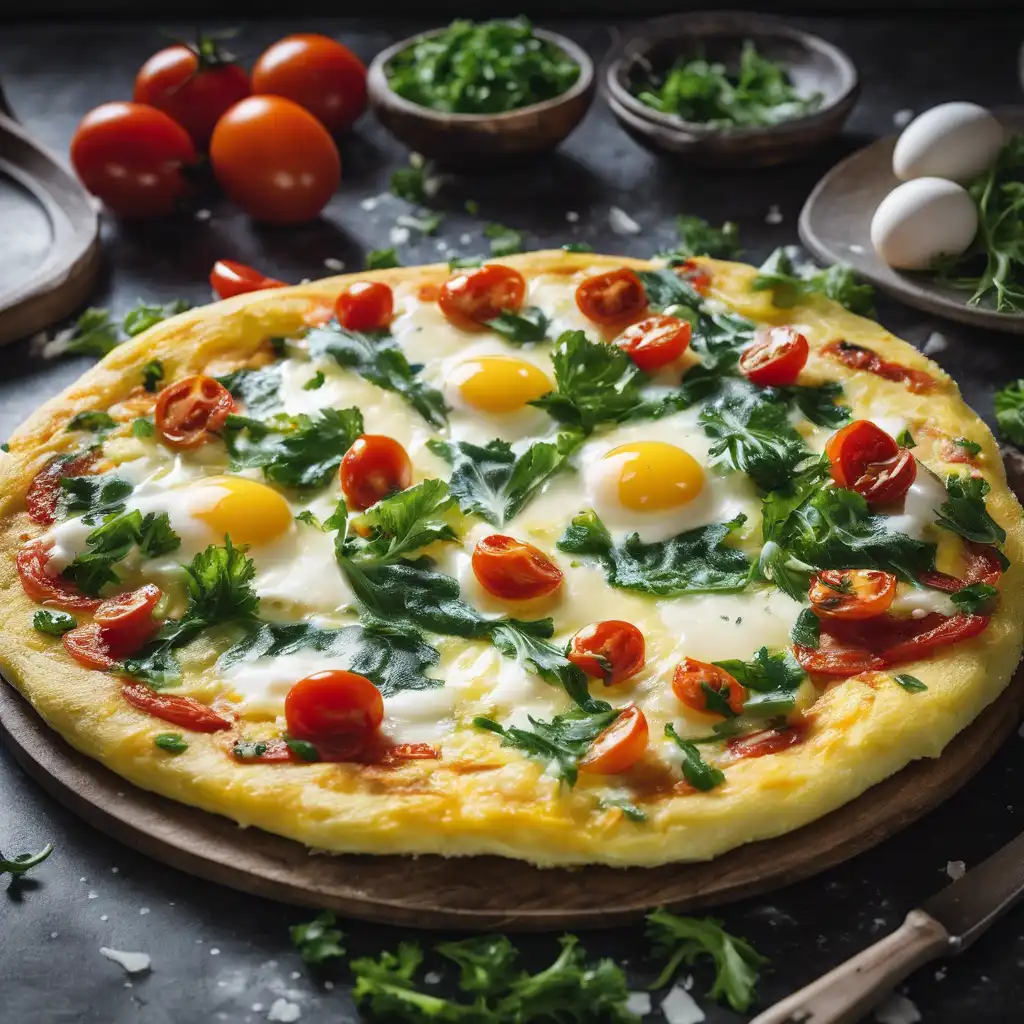 Omelette Pizza