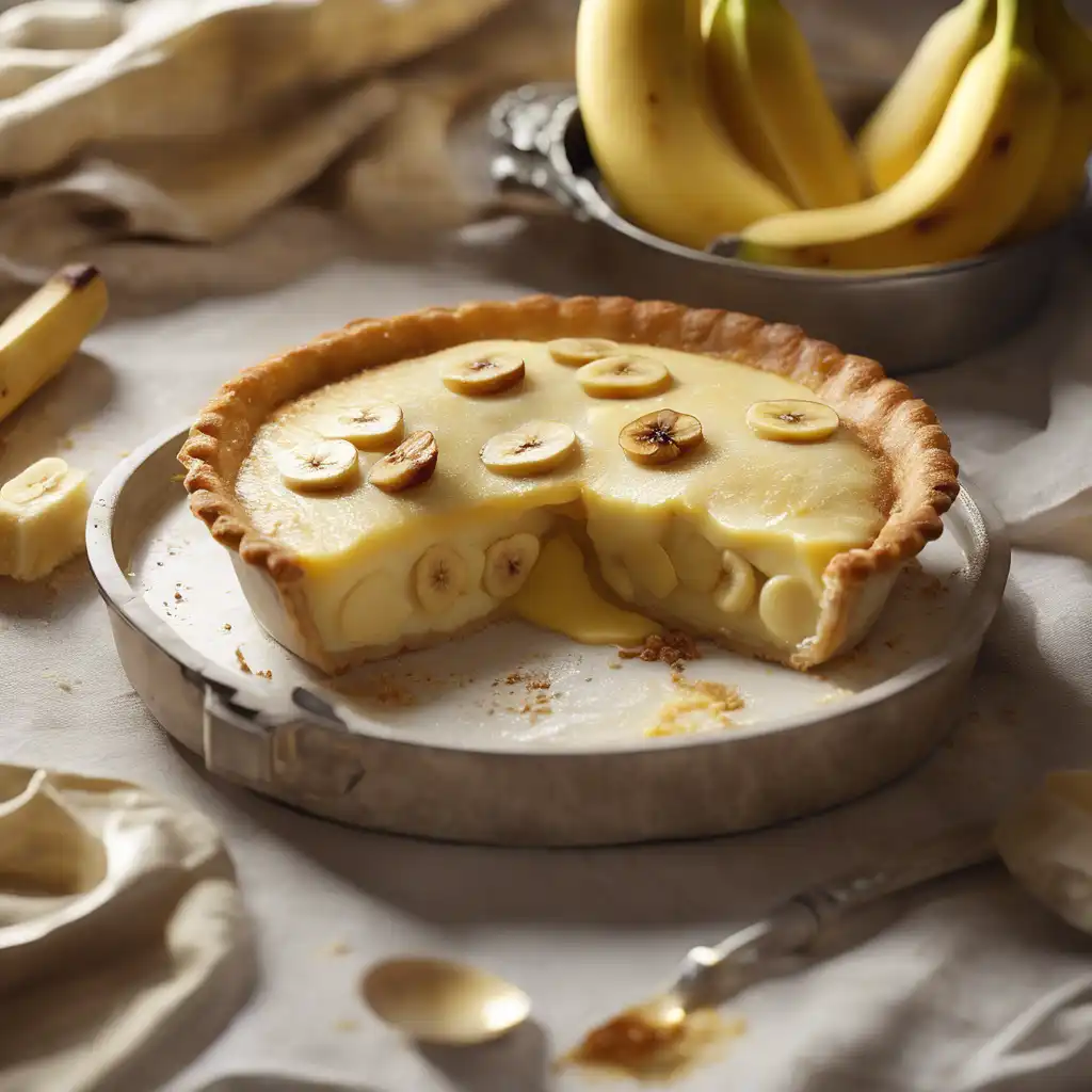 Banana Custard Pie