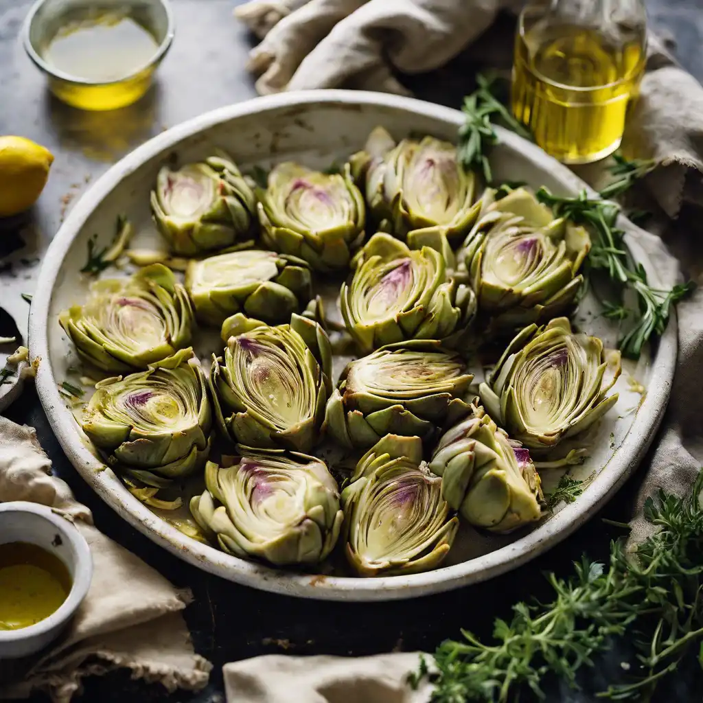 Thyme-Marinated Artichoke Hearts