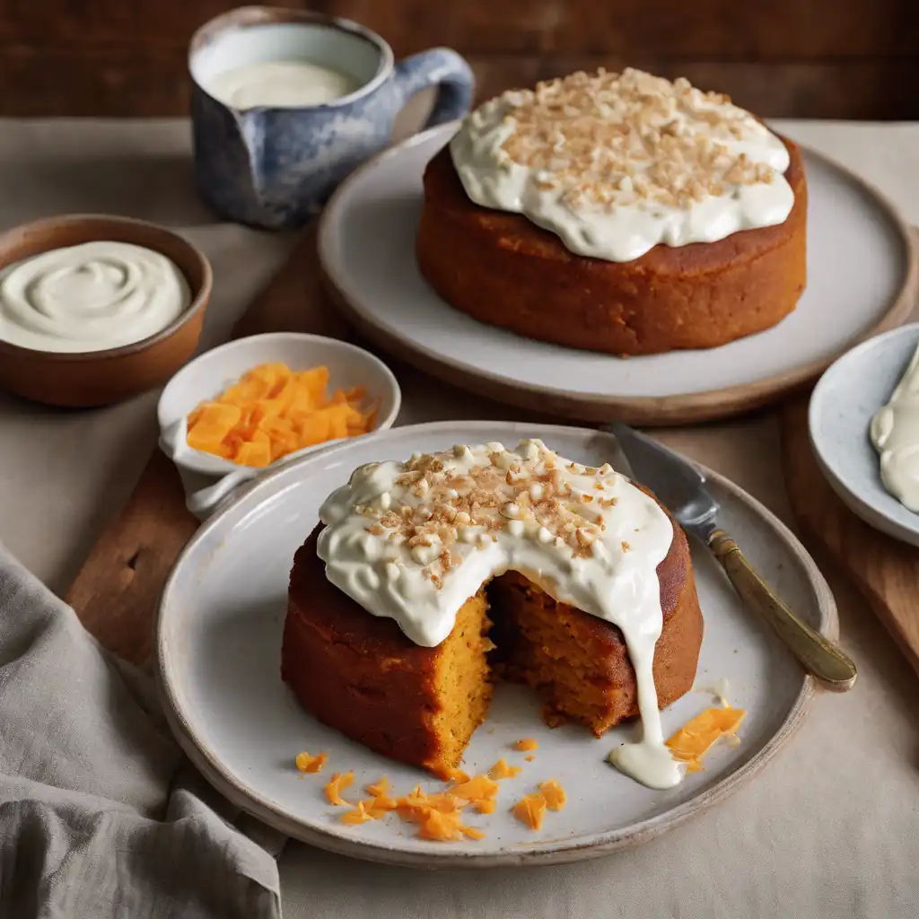 Sweet Potato Cakes with Mayonnaise