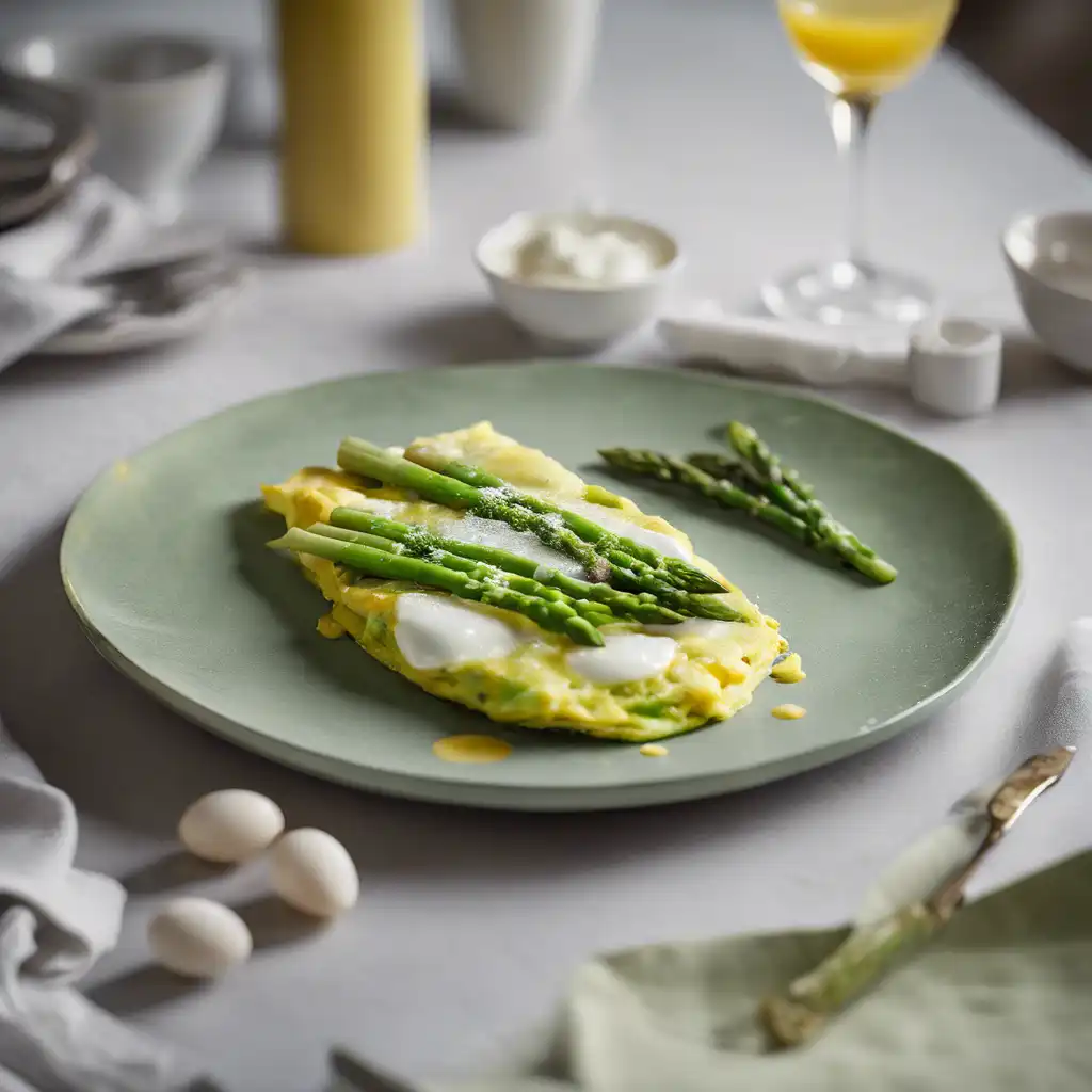 Foto de Omelete de aspargos
