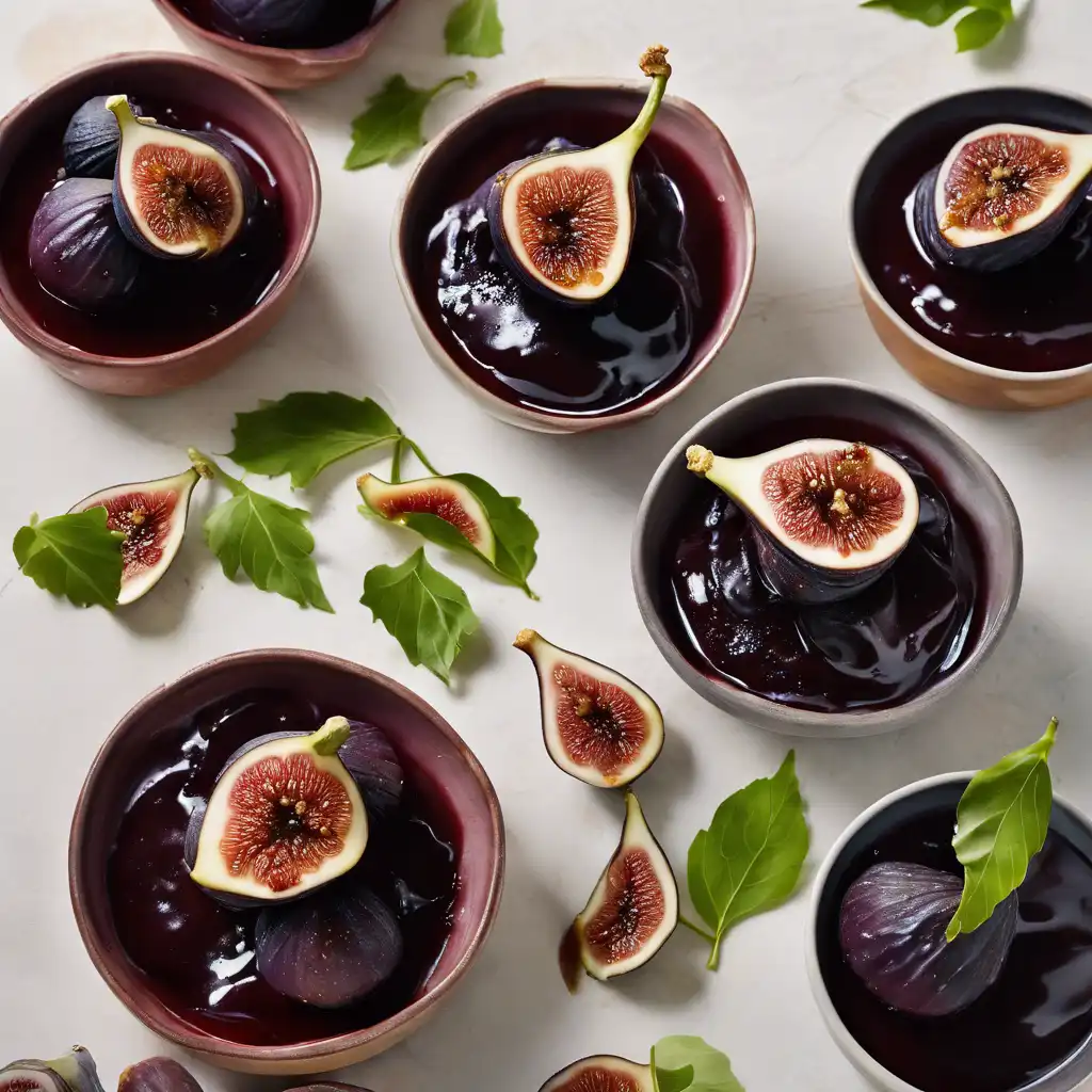 Wine-Braised Figs with Ricotta Cream