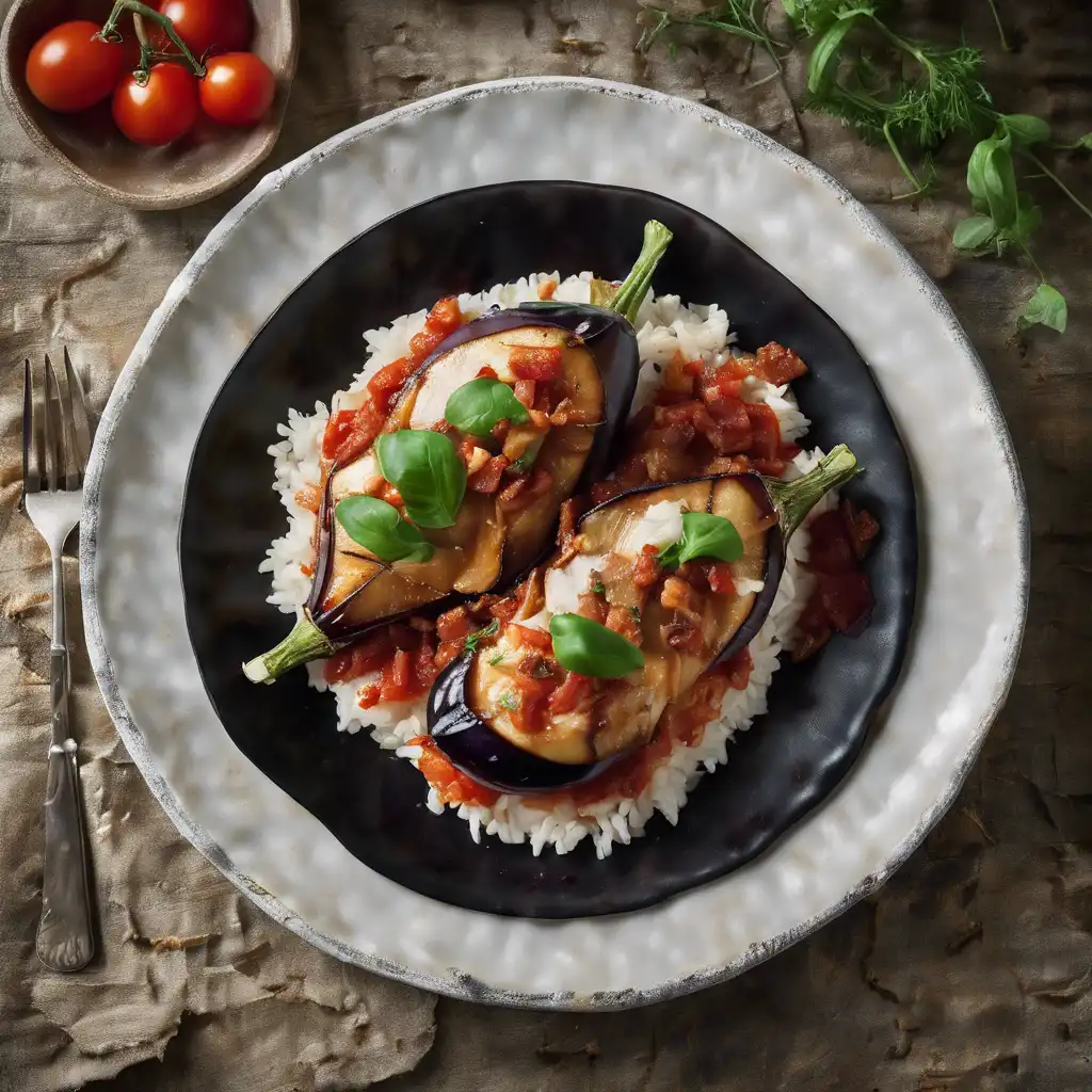 Eggplant with Chicken