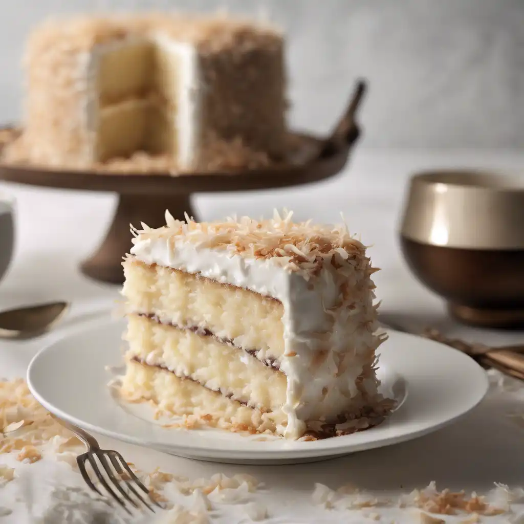 Creamy Coconut Cake