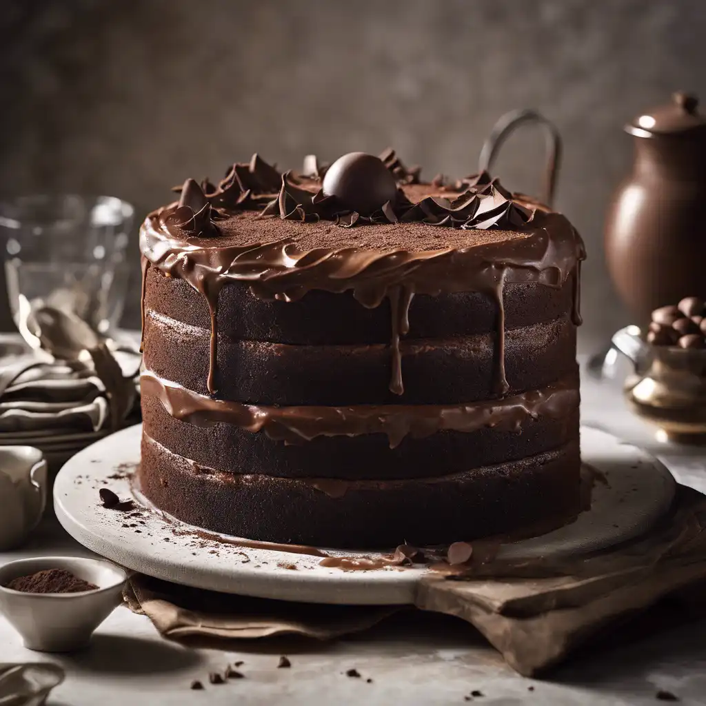 Light Chocolate Cake