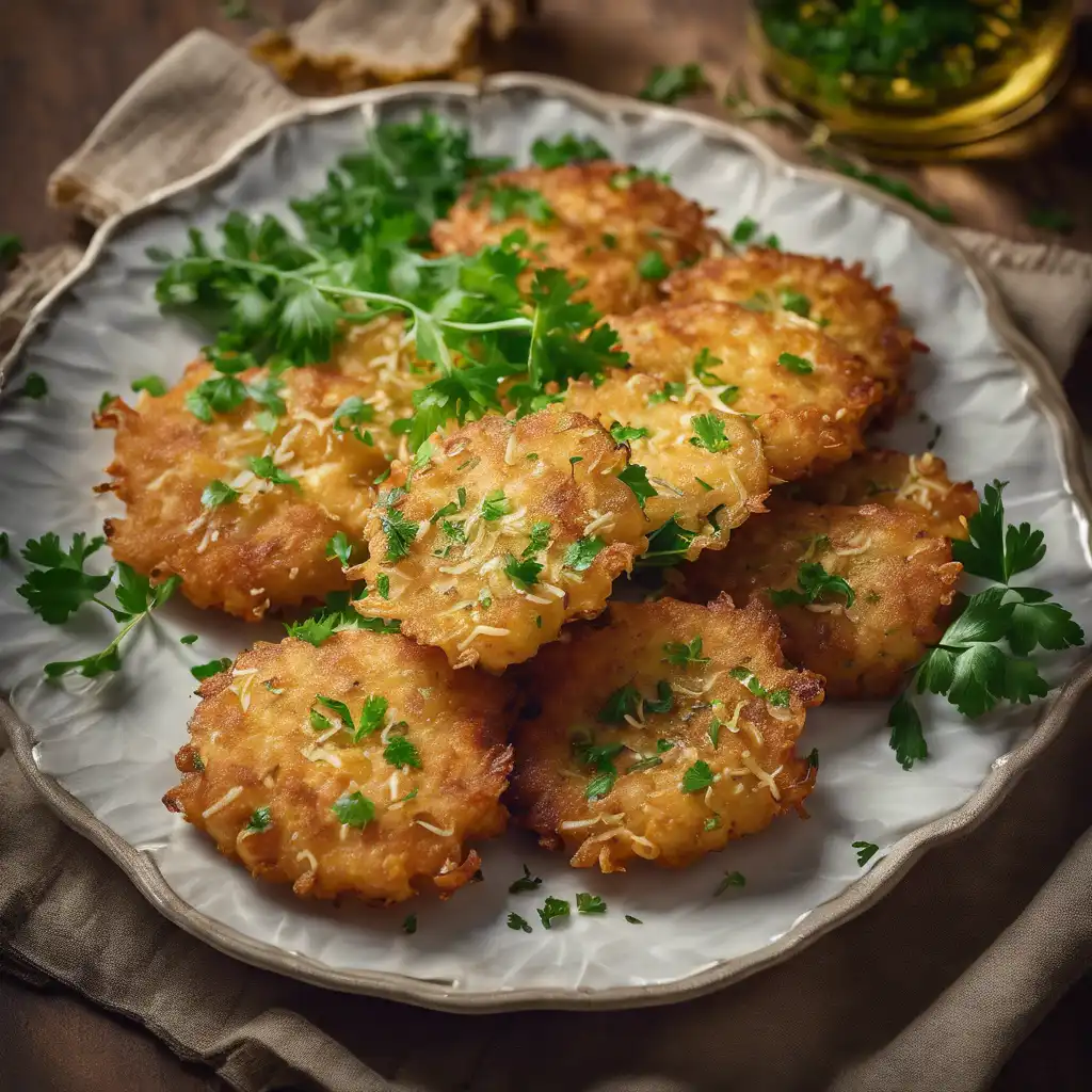 Rice Fritters with Parsley