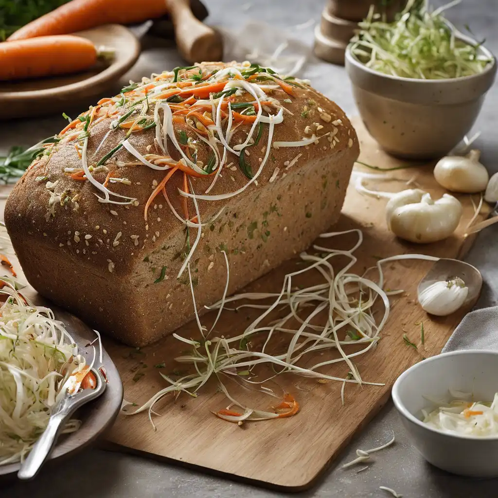 Foto de Torta de trigo com legumes