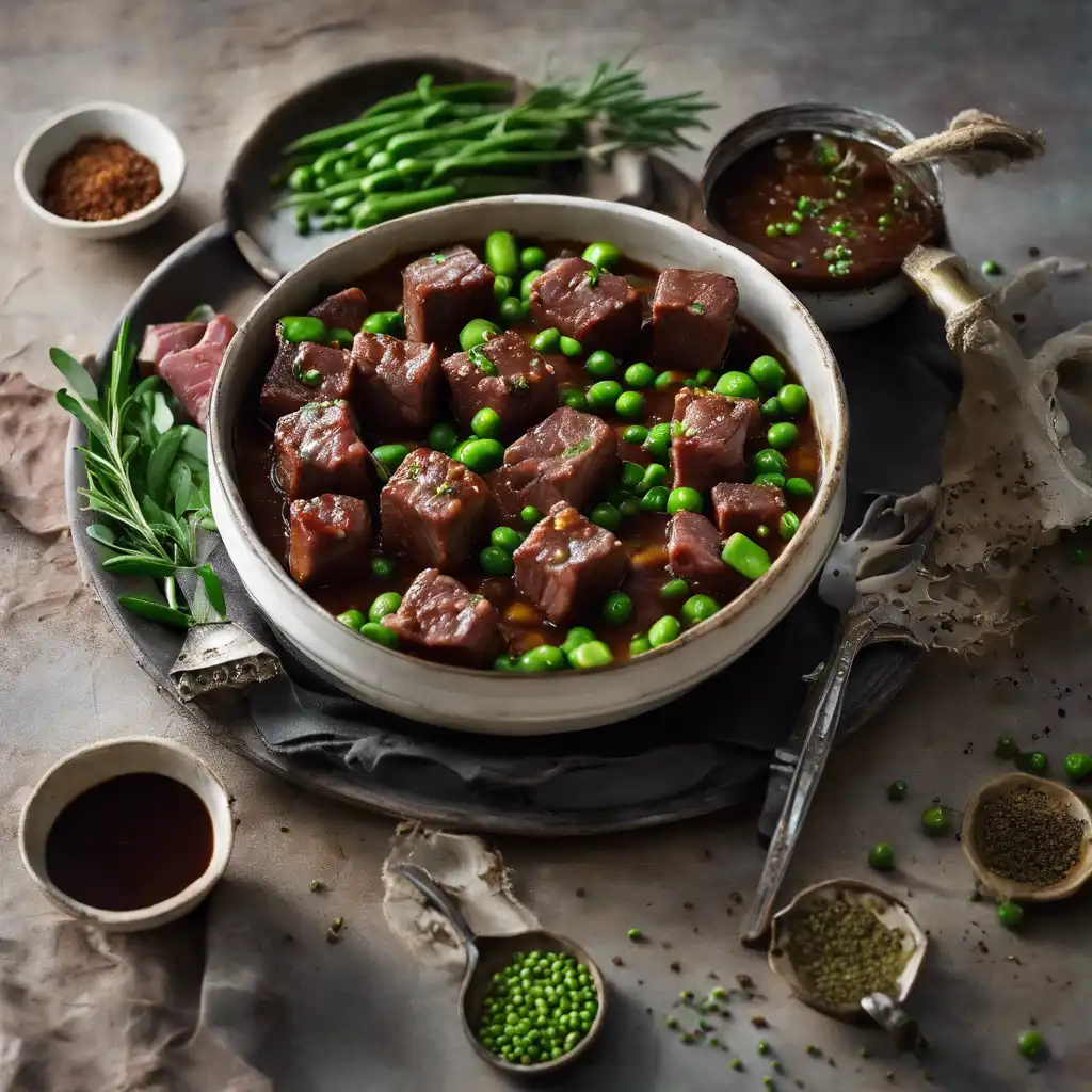 Meat Cubes with Spices