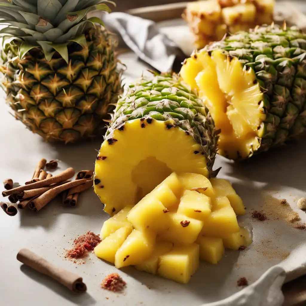 Aromatic Spiced Pineapples