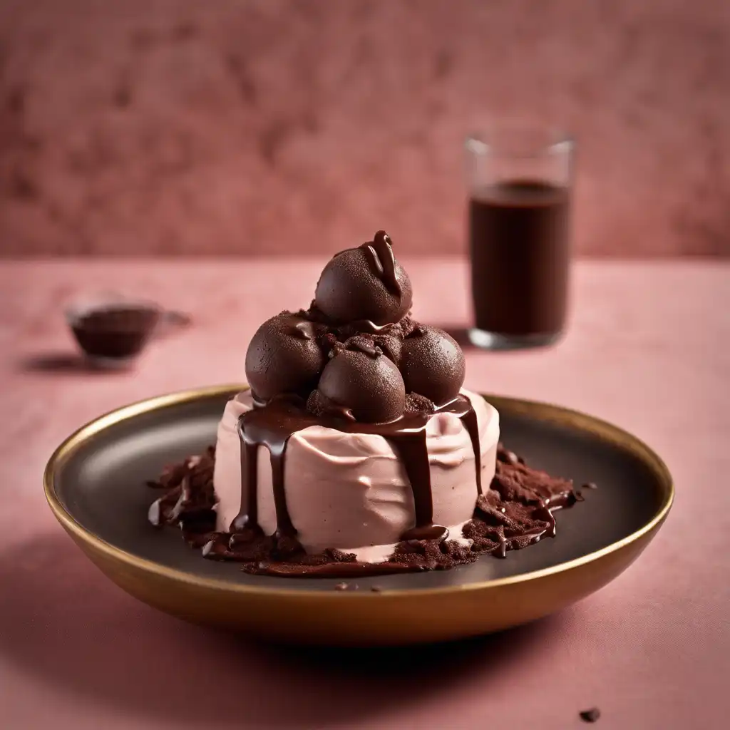 Chocolate Goiaba Frozen Cream