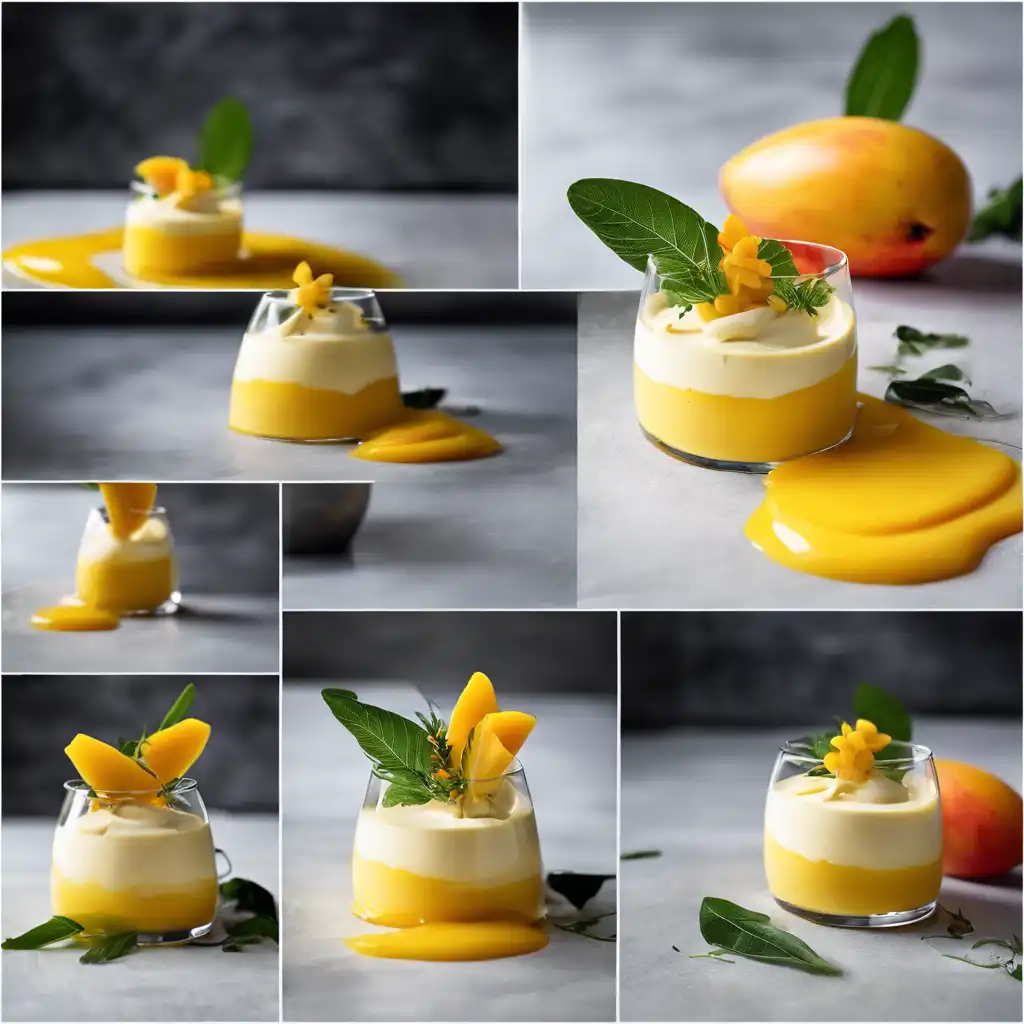 Mango Mousse with Calda