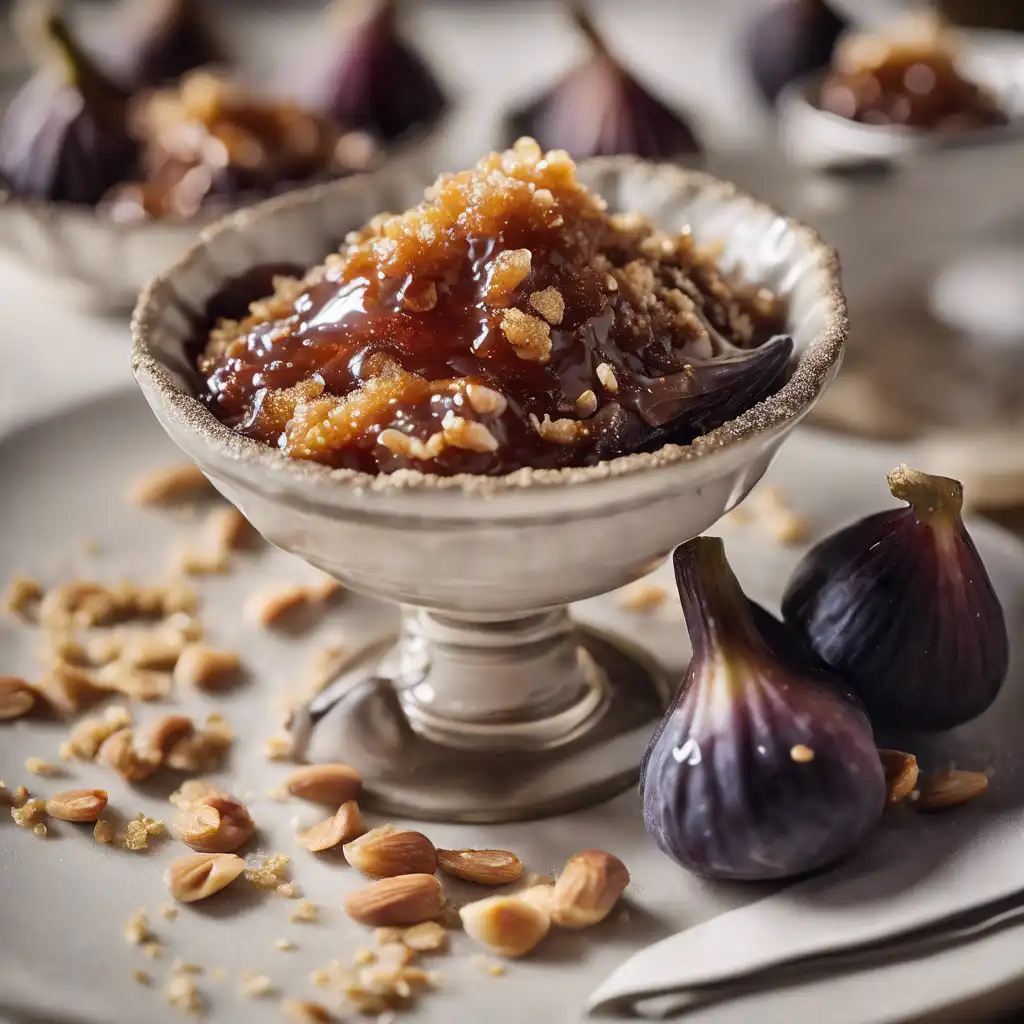 Fig Jam with Almond Crumble