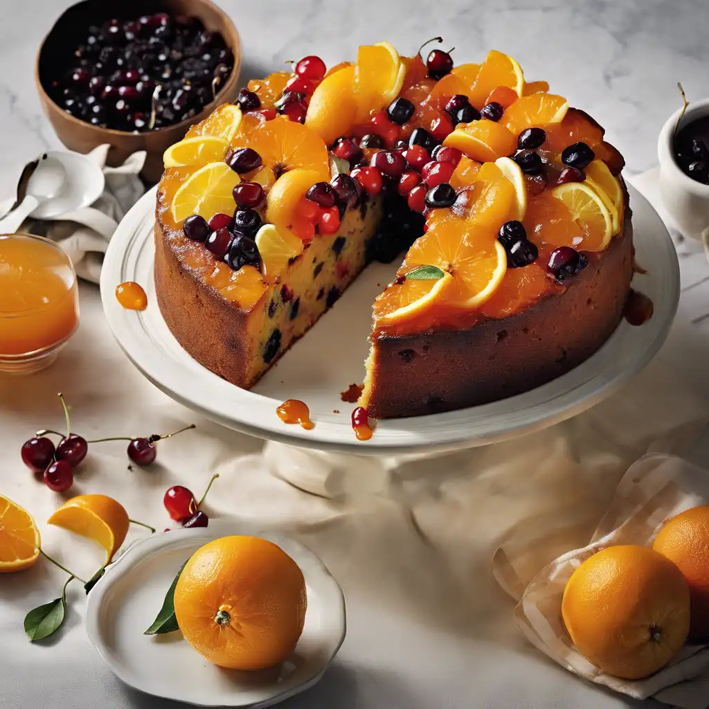 Orange and Fruit Cake