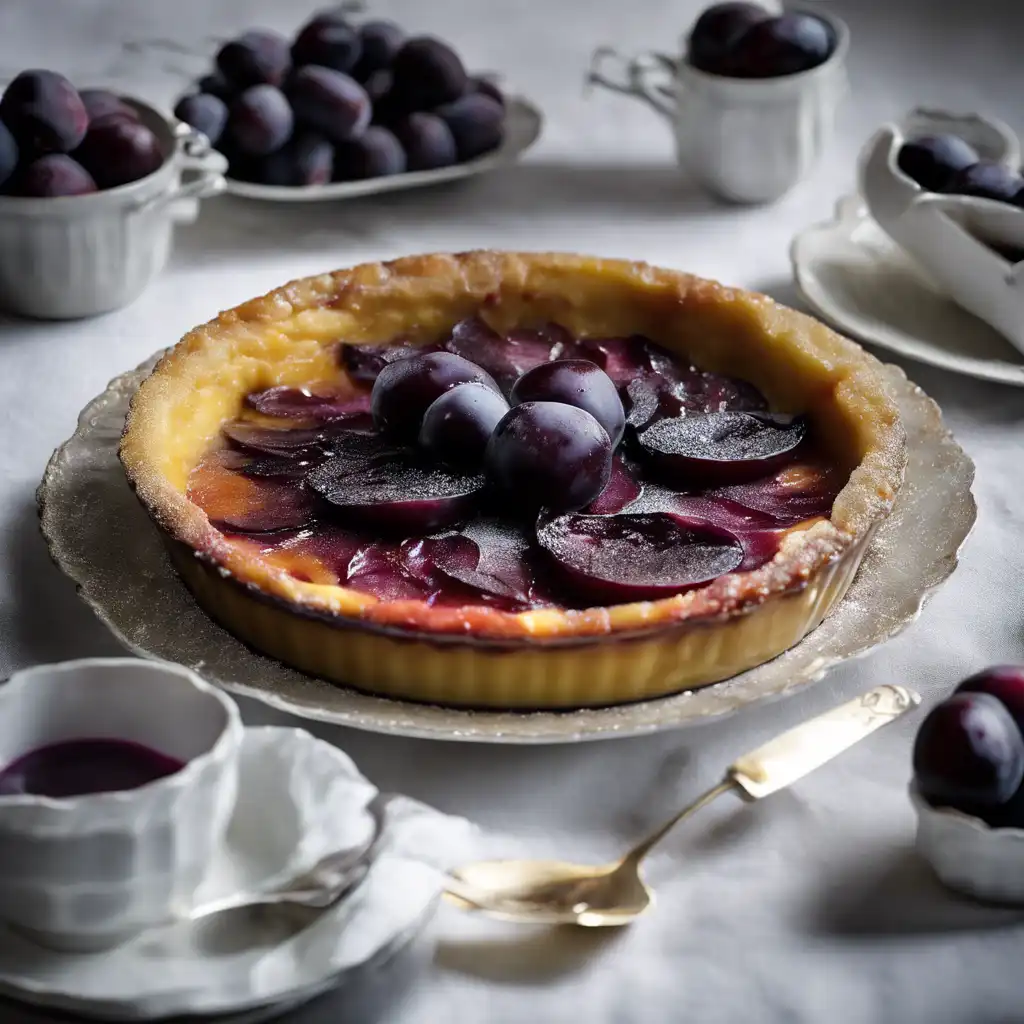 Limousin Plum Clafoutin