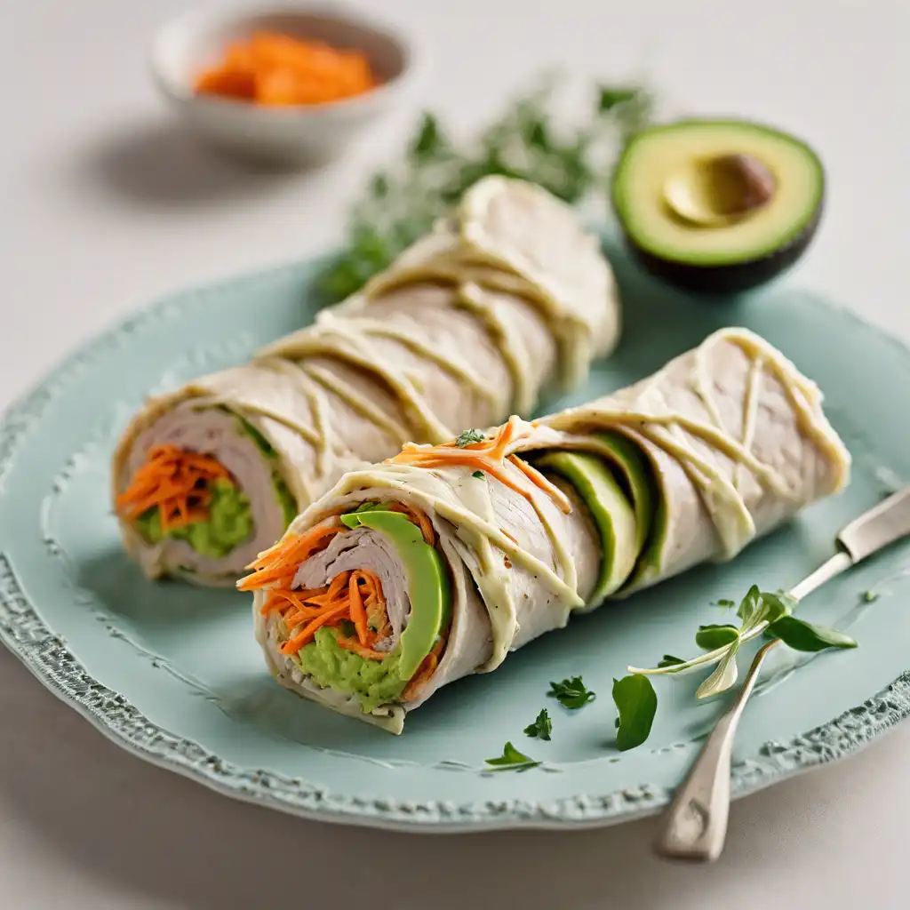 Foto de Turkey Roll-Ups with Avocado Cream