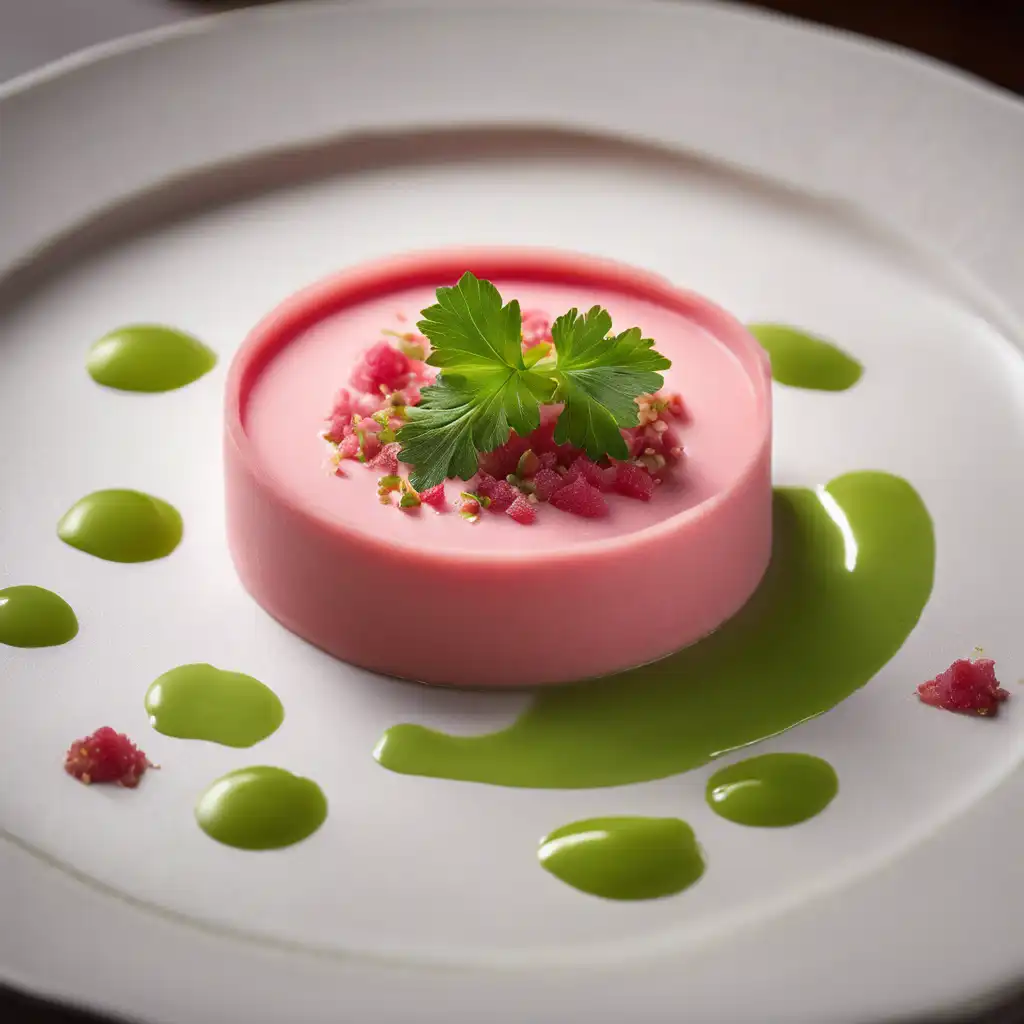 Rhubarb Mousse